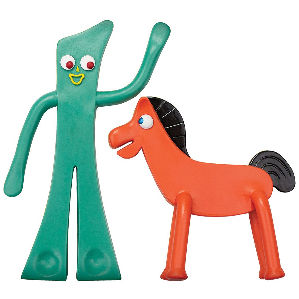 Gumby 1950s Collector's Edition Super-Flex Retro Gumby Pokey