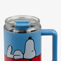 Peanuts - Snoopy's Doghouse 32 Oz Travel Mug by Igloo Coolers