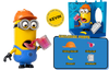 Minions - Wave 1 Set of 4-pcs Building Set by BLOKEES
