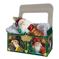 Elton John - Goodbye Yellow Brick Road Glitter Album Cover GLASS Ornament by OWC