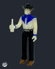 Monster Vision - Joe Bob Briggs GITD 3.75" Scale Action Figure by Plastic Meatball