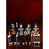 KISS BAND - Ben Cooper Costume Set of 4-pc Clothed Figures by NECA