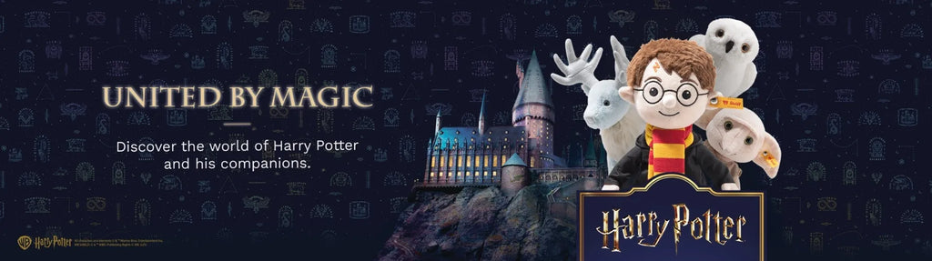 Steiff Harry Potter Hedwig - Búho de peluche, color blanco