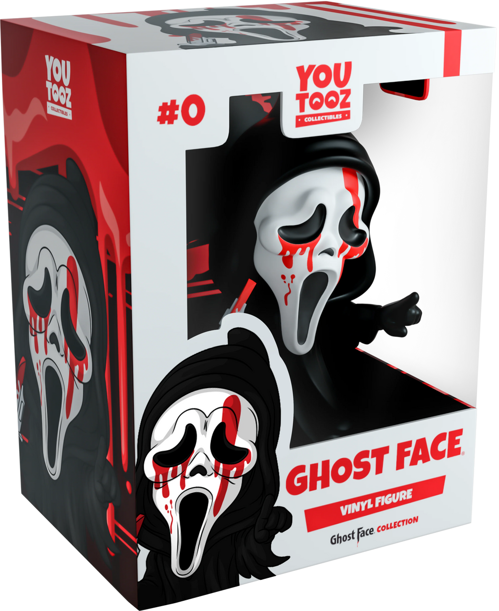 Scream Movies -GHOSTFACE Boxed Vinyl Figure by YouTooz Collectibles