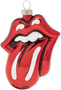 Rolling Stones - Red Lips GLASS Ornament by Kat & Annie