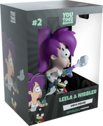 Futurama - LEELA & NIBBLER Boxed Vinyl Figure by YouTooz Collectibles