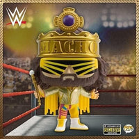 WWE - King Macho Man Metallic Funko Pop! Vinyl Figure - EE Exclusive