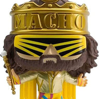 WWE - King Macho Man Metallic Funko Pop! Vinyl Figure - EE Exclusive