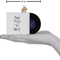 Pink Floyd - The Wall Glitter Album Cover GLASS Ornament by OWC