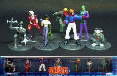 DC Direct: WILDCATS PVC Figures 7-pc  Boxed Set