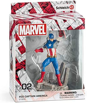 Marvel - Captain America Diorama Character Figure by Schleich