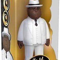 Notorious B.I.G. -  Biggie Smalls in White Suit Hip Hop 5" GOLD Premium Vinyl Figure