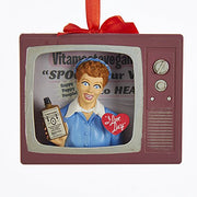 I Love Lucy - Vitameatavegamin TV Ornament by Kurt Adler Inc.