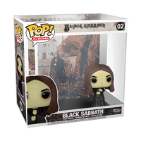 Ozzy Ozbourne - Rocks:  Funko Pop! Vinyl Figure Black Sabbath Pop! Album Cover Hard Shell Case