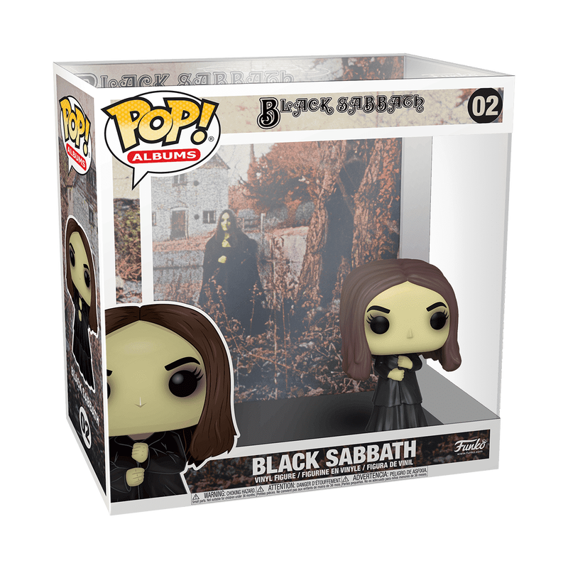 Ozzy Ozbourne - Rocks:  Funko Pop! Vinyl Figure Black Sabbath Pop! Album Cover Hard Shell Case