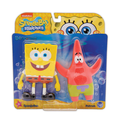 SpongeBob Squarepants -  2-pk SpongeBob & Patrick Bend-Ems
