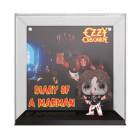 Ozzy Ozbourne - Rocks:  Funko Pop! Vinyl Figure in Diary of a Madman Pop! Album Cover Hard Shell Case
