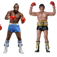 Rocky III - Complete Set of (4) 40th anniversary 7" BOXED Action Figures by NECA