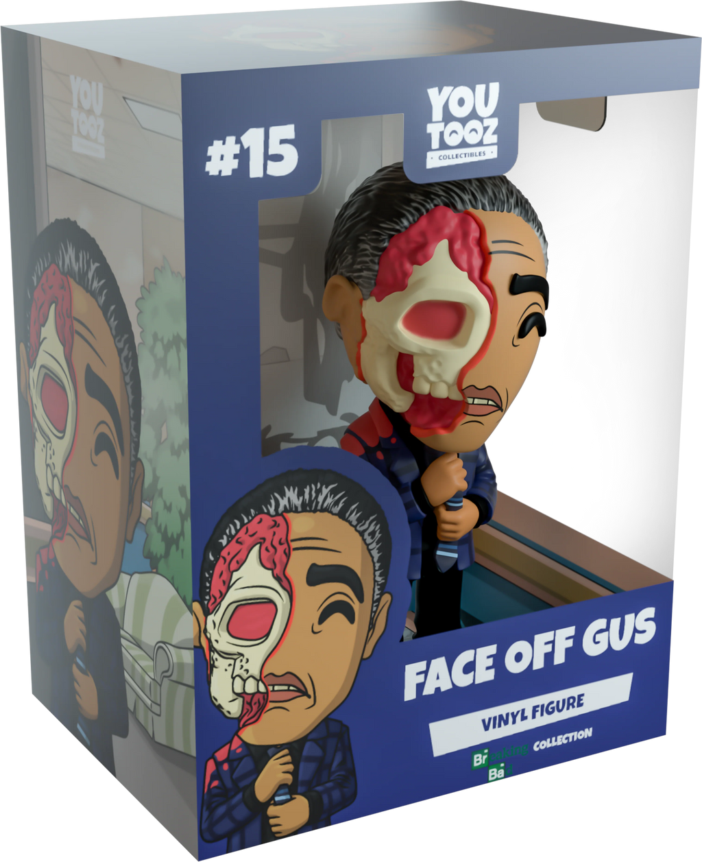Breaking Bad - FACE OFF GUS Boxed Vinyl Figure by YouTooz Collectibles