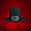 Thanksgiving Movie - John Carver Pilgrim Hat & Injection Mask by Trick or Treat Studios