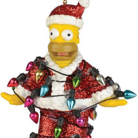 The Simpsons - Homer in Lights Ornament by Enesco D56