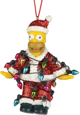 The Simpsons - Homer in Lights Ornament by Enesco D56