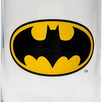 DC Comics - BATMAN 2-pc Glass Set in Colorful Decorative Gift Box by Spoontiques, Inc.