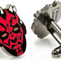 Star Wars - Darth Maul Head Cufflinks and Tie Bar Gift Set by Cufflinks Inc.