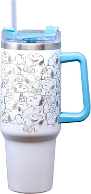 Vandor Peanuts Snoopy Bolso redondo de hojalata