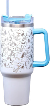 Peanuts - Snoopy 40oz Stainless Steel Travel Mug by Spoontiques, Inc.