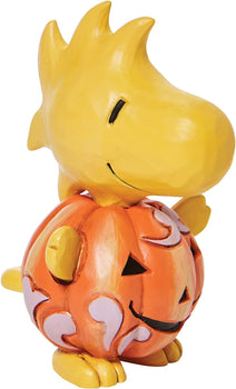 Peanuts - Woodstock Pumpkin Mini Figurine from Jim Shore by Enesco D56