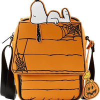 Peanuts - Snoopy Great Pumpkin Doghouse Crossbody Bag by LOUNGEFLY