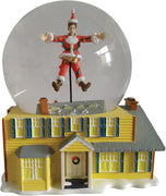 Christmas Vacation - Santa Clark on Griswold House WATERBALL by D56 Enesco