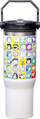 Vandor Peanuts Snoopy Bolso redondo de hojalata