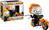Marvel - Ghost Rider w Bike Exclusive POP! Ridez Vinyl Set