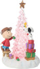 Peanuts - Friends Light Up the Season Lighted Resin Figurine by Precious Moments Inc.