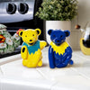 Grateful Dead - Bears Ceramic Salt & Pepper Shaker Set in Gift Box