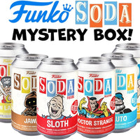 Funko Vinyl Soda  - Mystery Starter Set (Box of 6) Vinyl Figures in SODA Cans by Funko