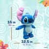 Disney Lilo & Stitch - STITCH Large 15" Classic Plush Animal by Kids Preferred