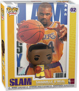 NBA Cover - SLAM:  SHAQUILLE O'NEAL Funko Pop! Vinyl Figure in Slam Magazine NBA Book Cover Hard Shell Case