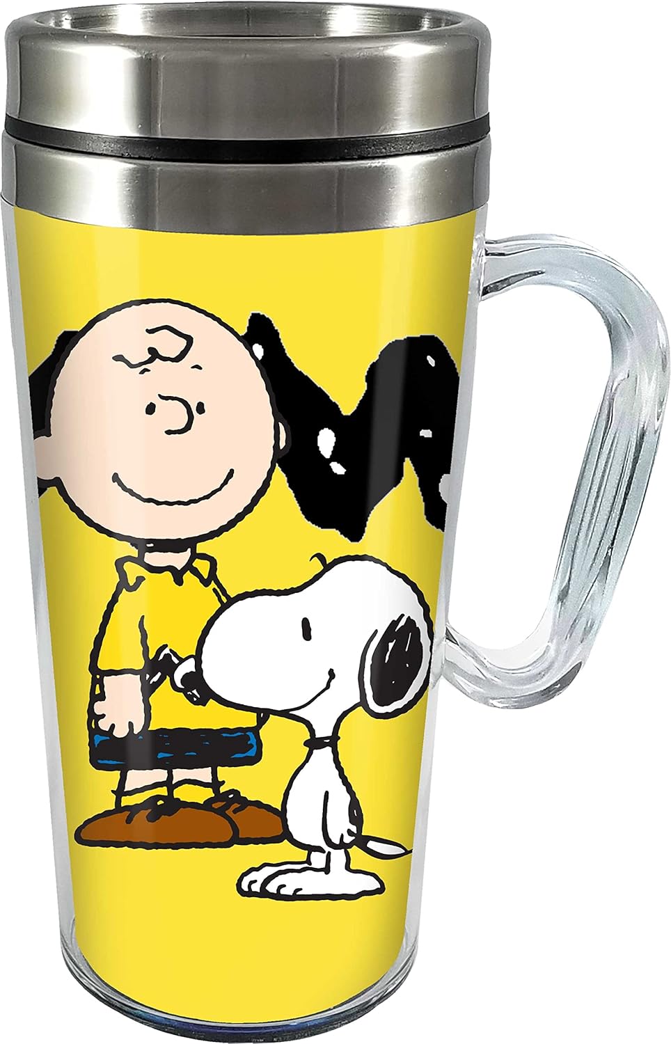 Peanuts - Charlie Brown 14oz Insulated Travel Mug by Spoontiques, Inc.