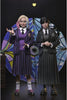 WEDNESDAY TV Netflix - Wednesday Addams (Nevermore Uniform) and Enid 8" Clothed Action Figure 2-Pack by NECA