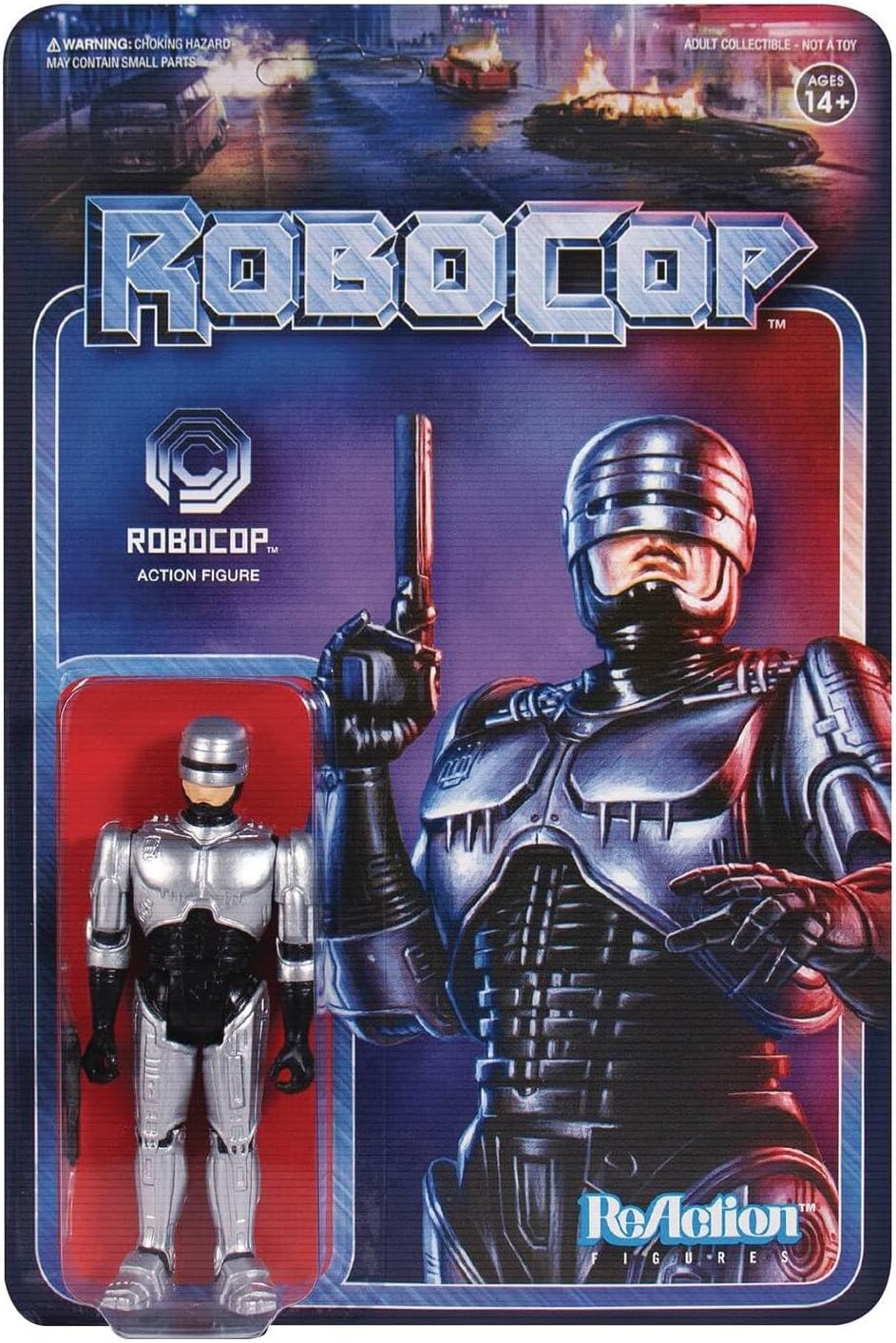 Robocop -  Classic Robocop Reaction Figure by Super 7