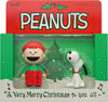 PEANUTS - Charlie Brown & Snoopy Caroling 2pk (Diorama Box) 3.75" ReAction Figures by Super 7