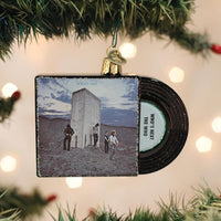 The WHO Band - Who's Next Glitter Album Cover GLASS Ornament by OWC