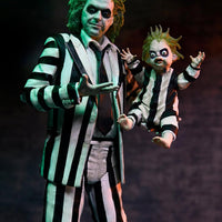 Beetlejuice - Striped Suit 7-Inch Scale Ultimate Action Figure by NECA