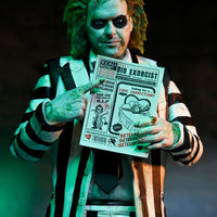 Beetlejuice - Striped Suit 7-Inch Scale Ultimate Action Figure by NECA