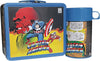 Marvel - Captain America Retro Style Metal Lunch Box & Beverage Container