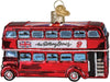 Rolling Stones - British Bus Glitter Album Cover GLASS Ornament by OWC