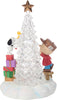 Peanuts - Friends Light Up the Season Lighted Resin Figurine by Precious Moments Inc.